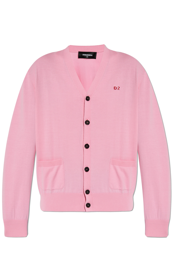 Pink Button up Cardigan Dsquared2 Vitkac GB